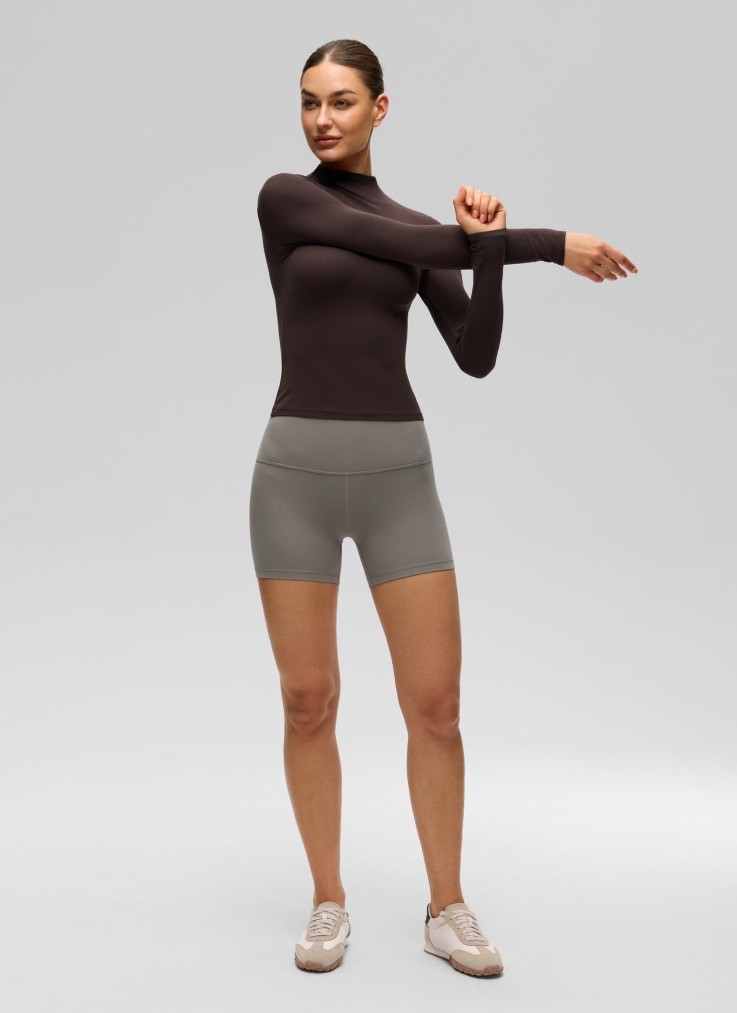Softembrace Mock Neck Long Sleeve