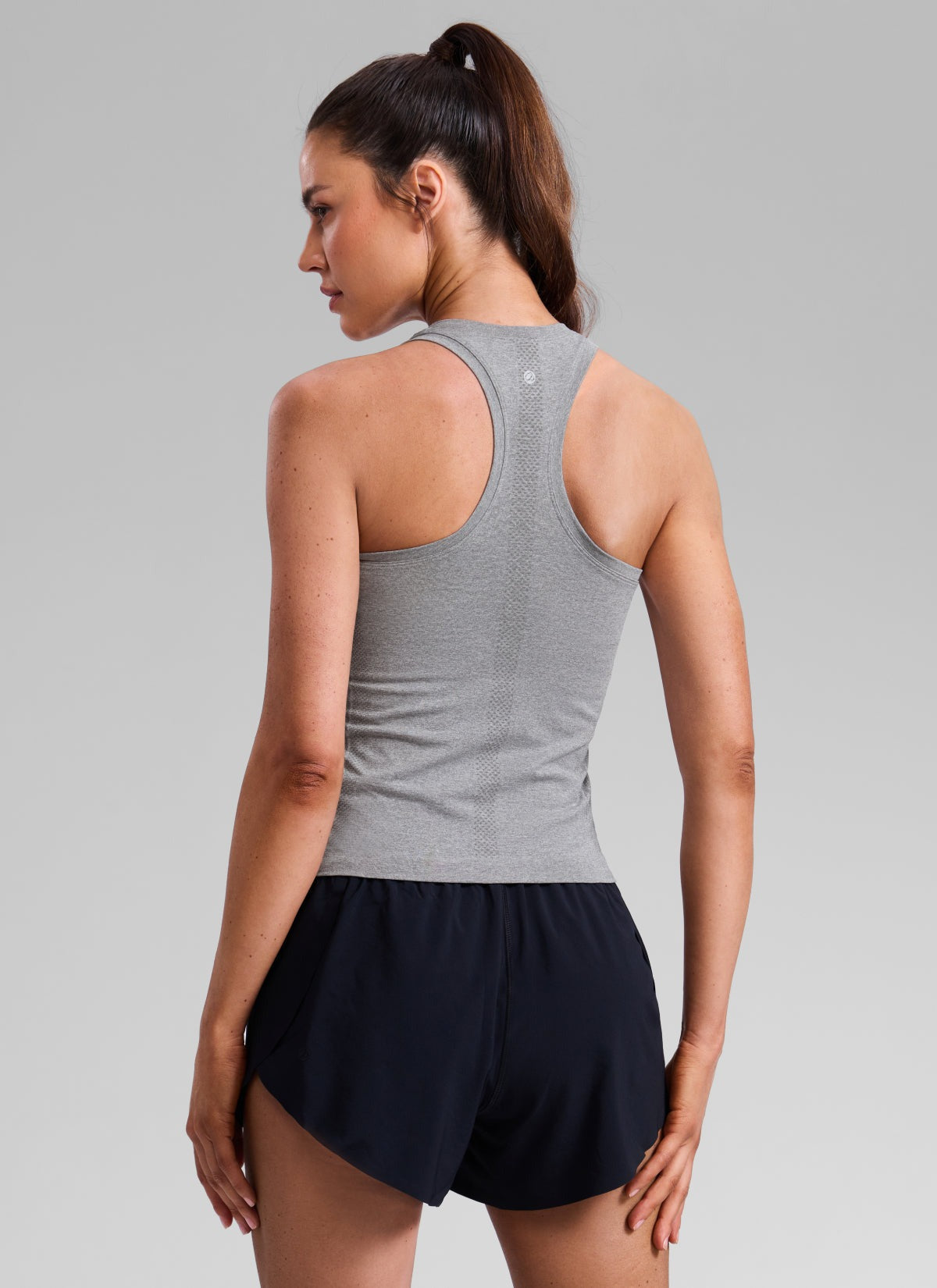 Seamless Crewneck Racerback Tank