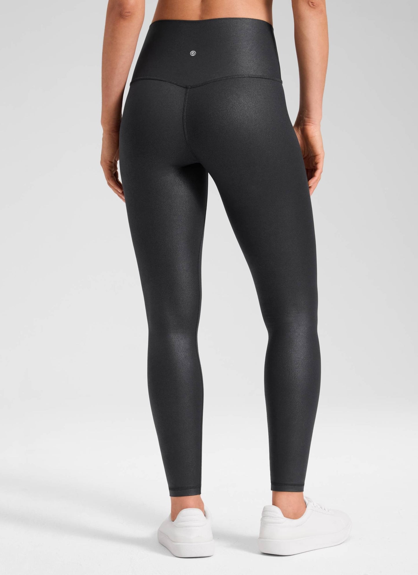 Matte Faux Leather Legging 28''