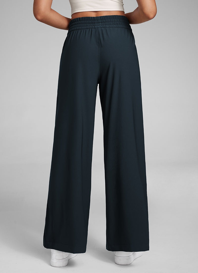 Feathery-Fit Drapey Wide Leg Pant 30"