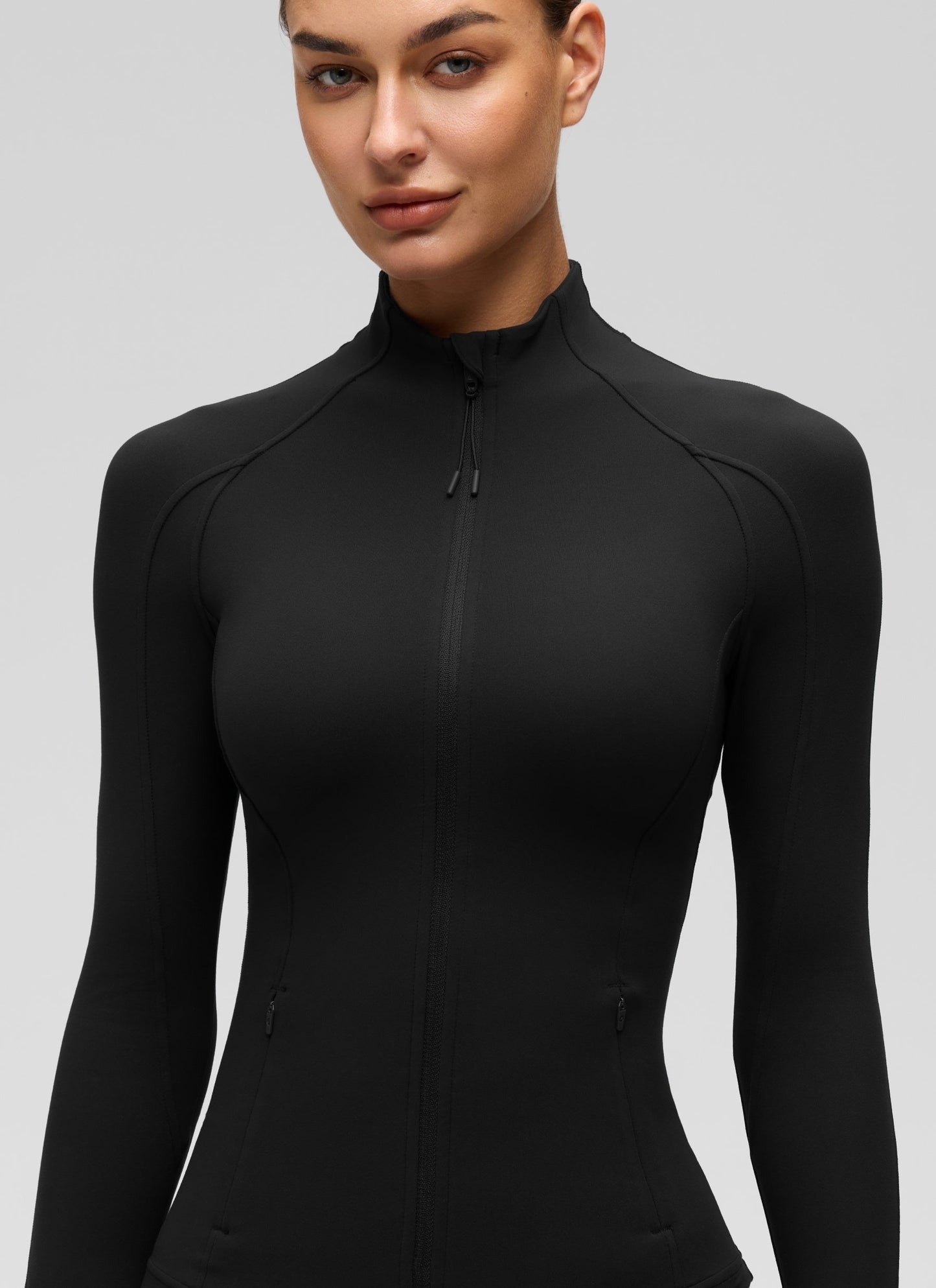 Butterluxe ThumbHole Full Zip Long Sleeve