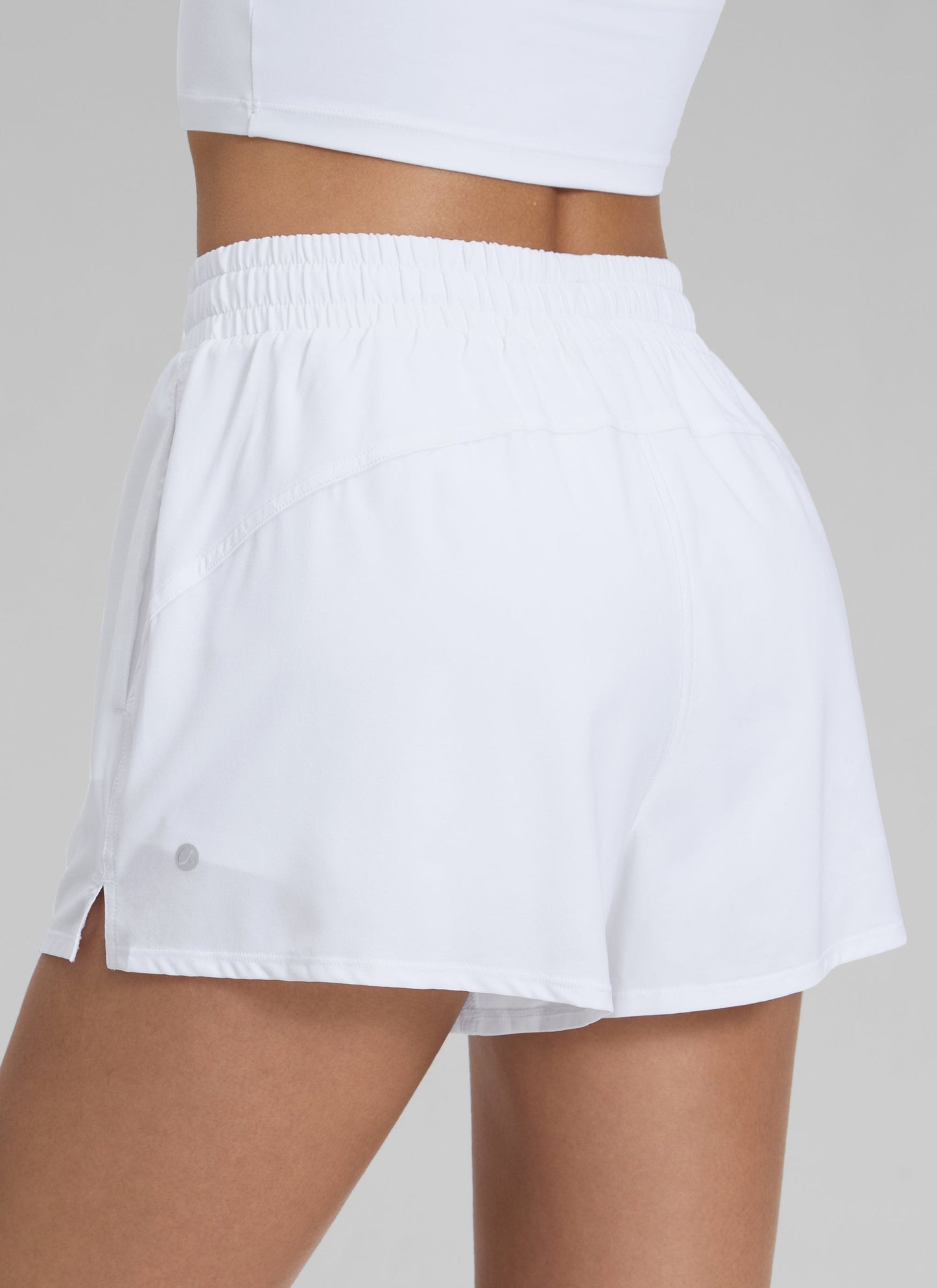 Feathery-Fit Drapey 2 in 1 High Rise Shorts