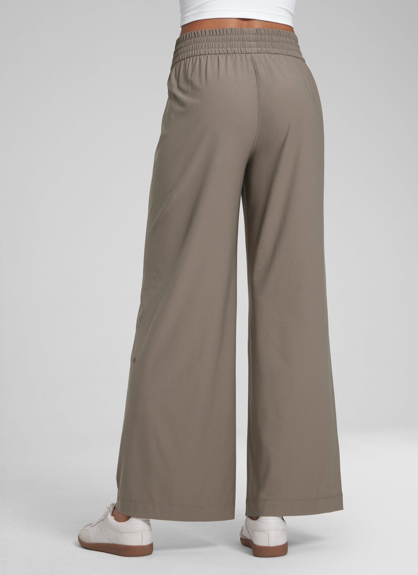 Feathery-Fit Drapey Wide Leg Casual Pant 28"