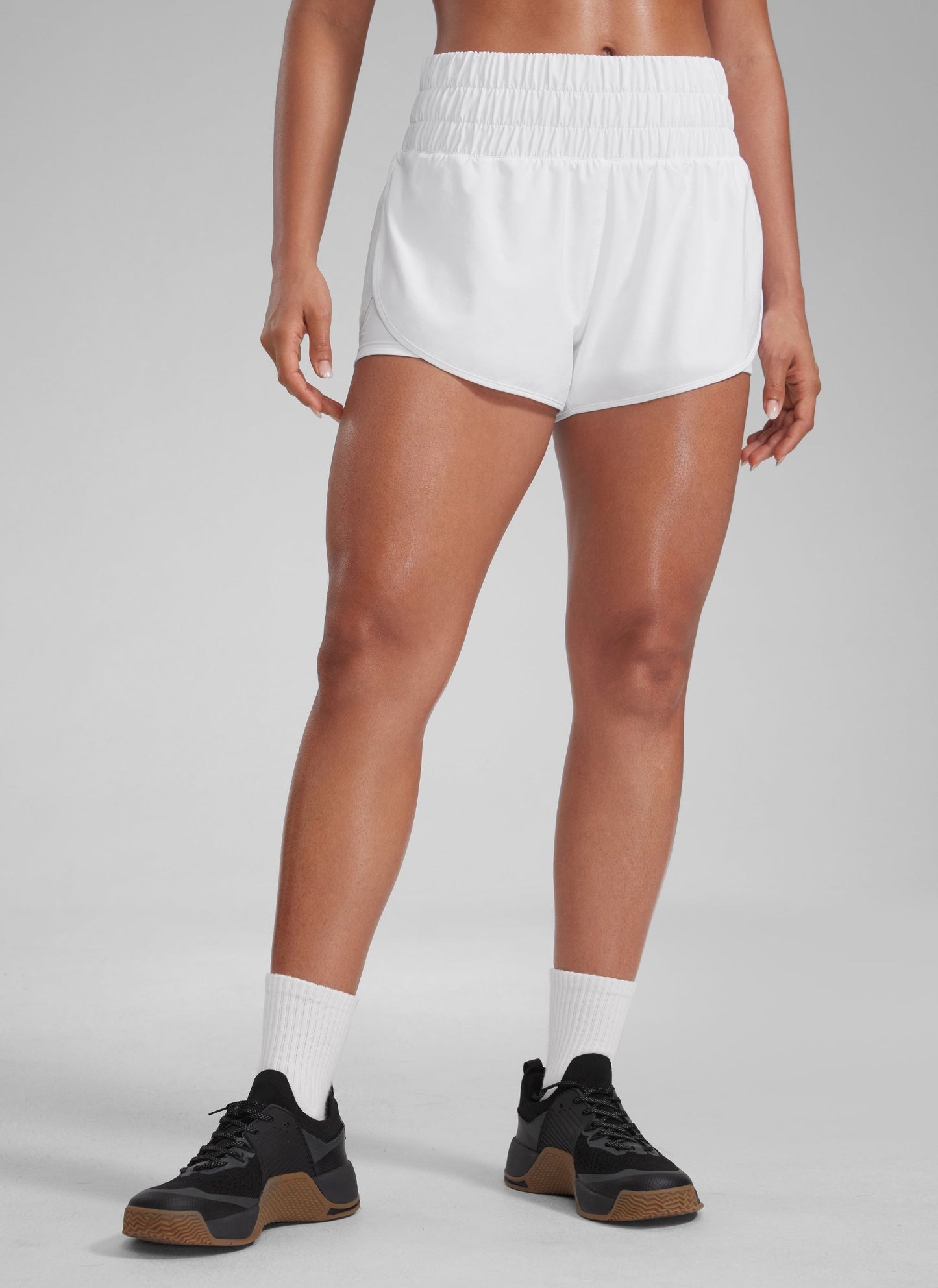 Feathery-Fit Soft 2 in 1 High Rise Shorts 3''