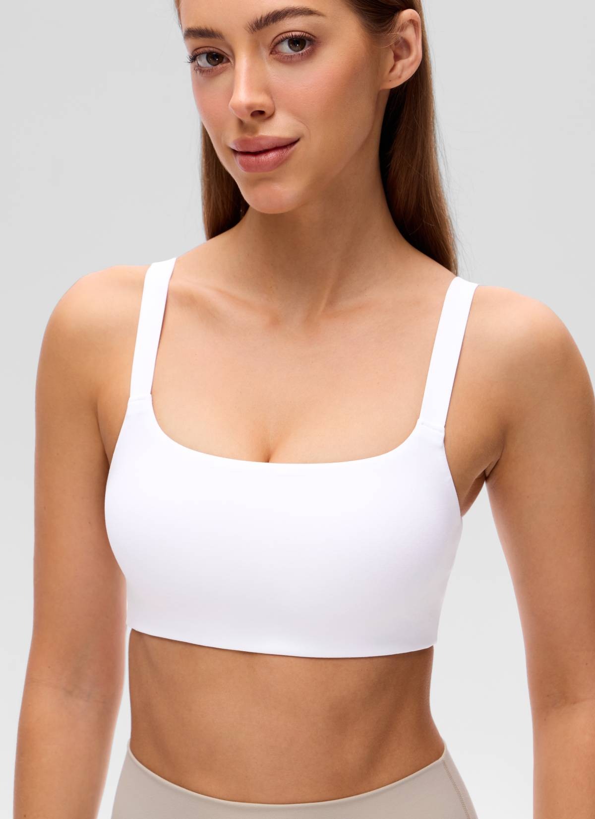 Butterluxe Adjustable Wide Strap Sports Bra