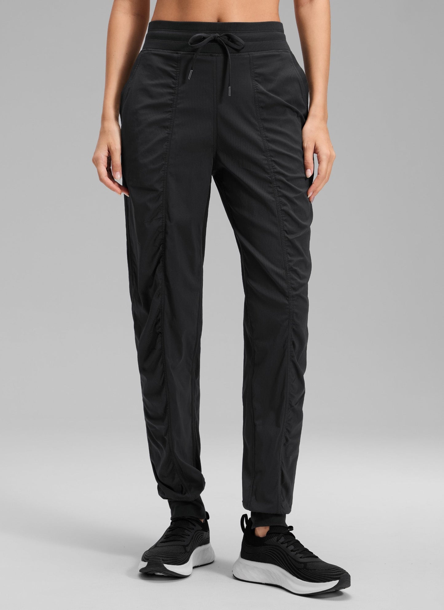 Striped Ruched Pocket Jogger 30''