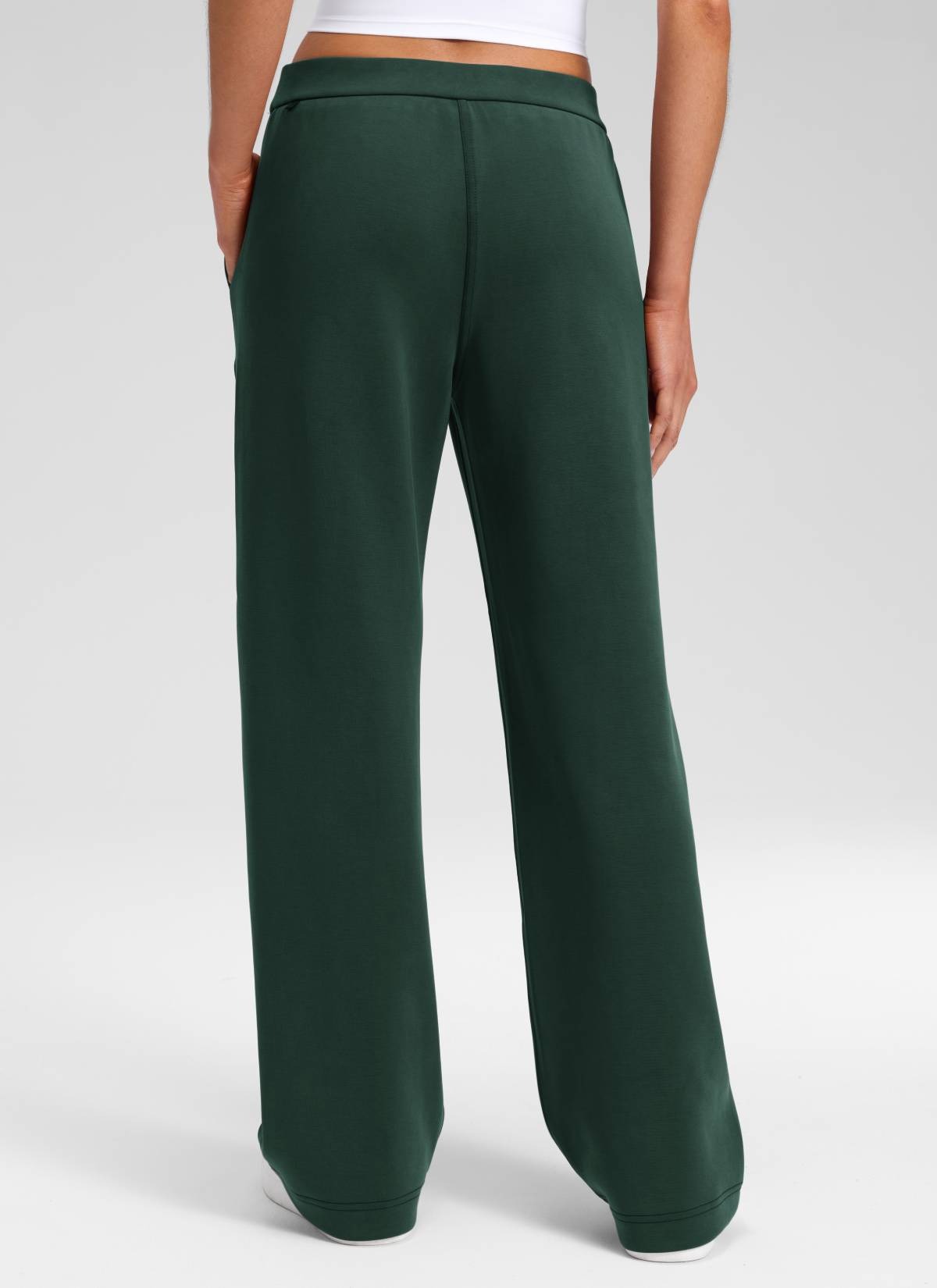 SoftAura Pintuck Straight Leg Sweatpant 30"