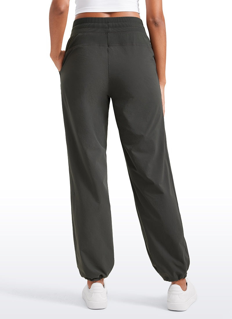 Strech Straight Leg High Rise Pant 30''