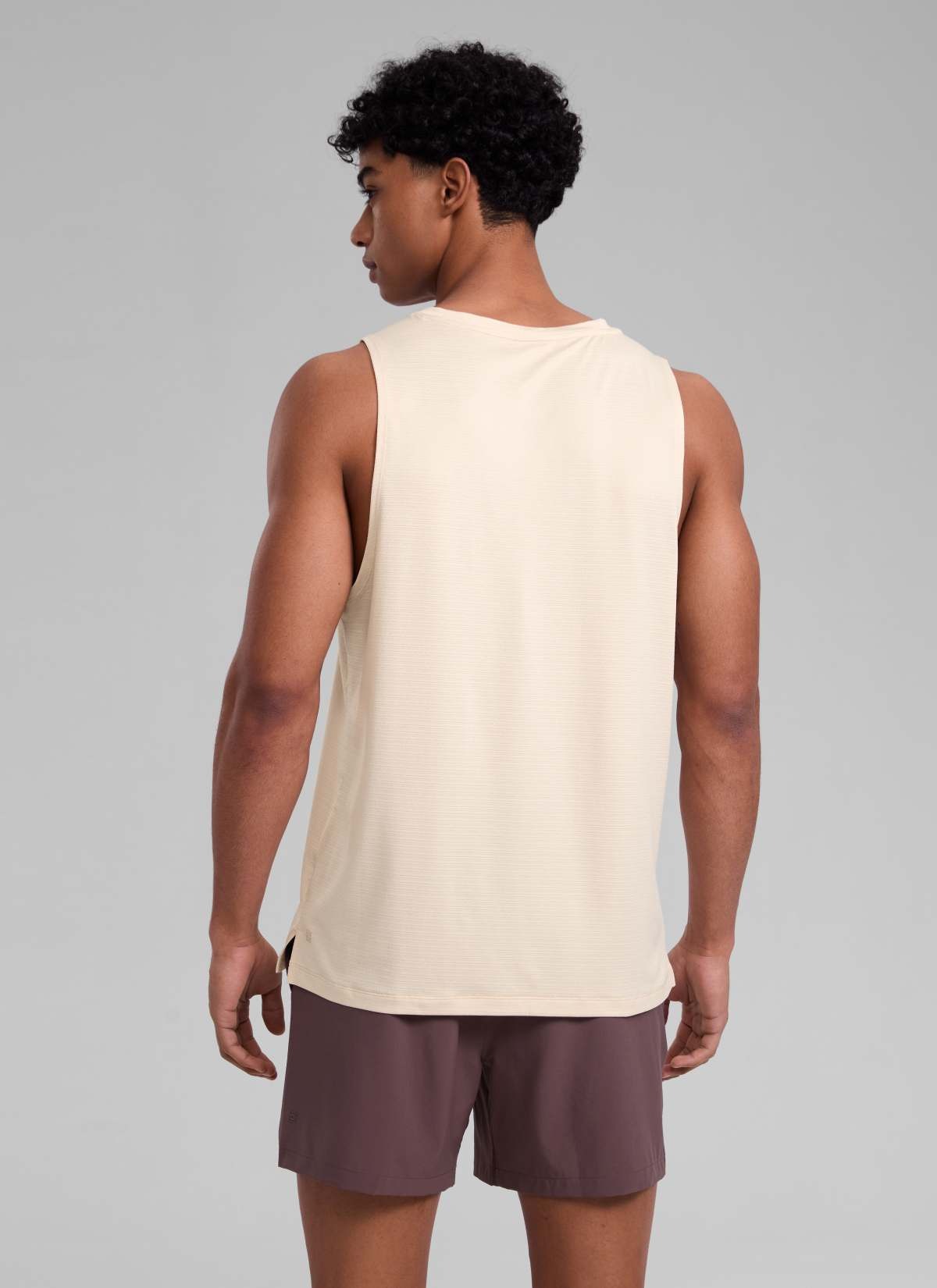 Lightweight Side Slits Narrow Shoulder Tank