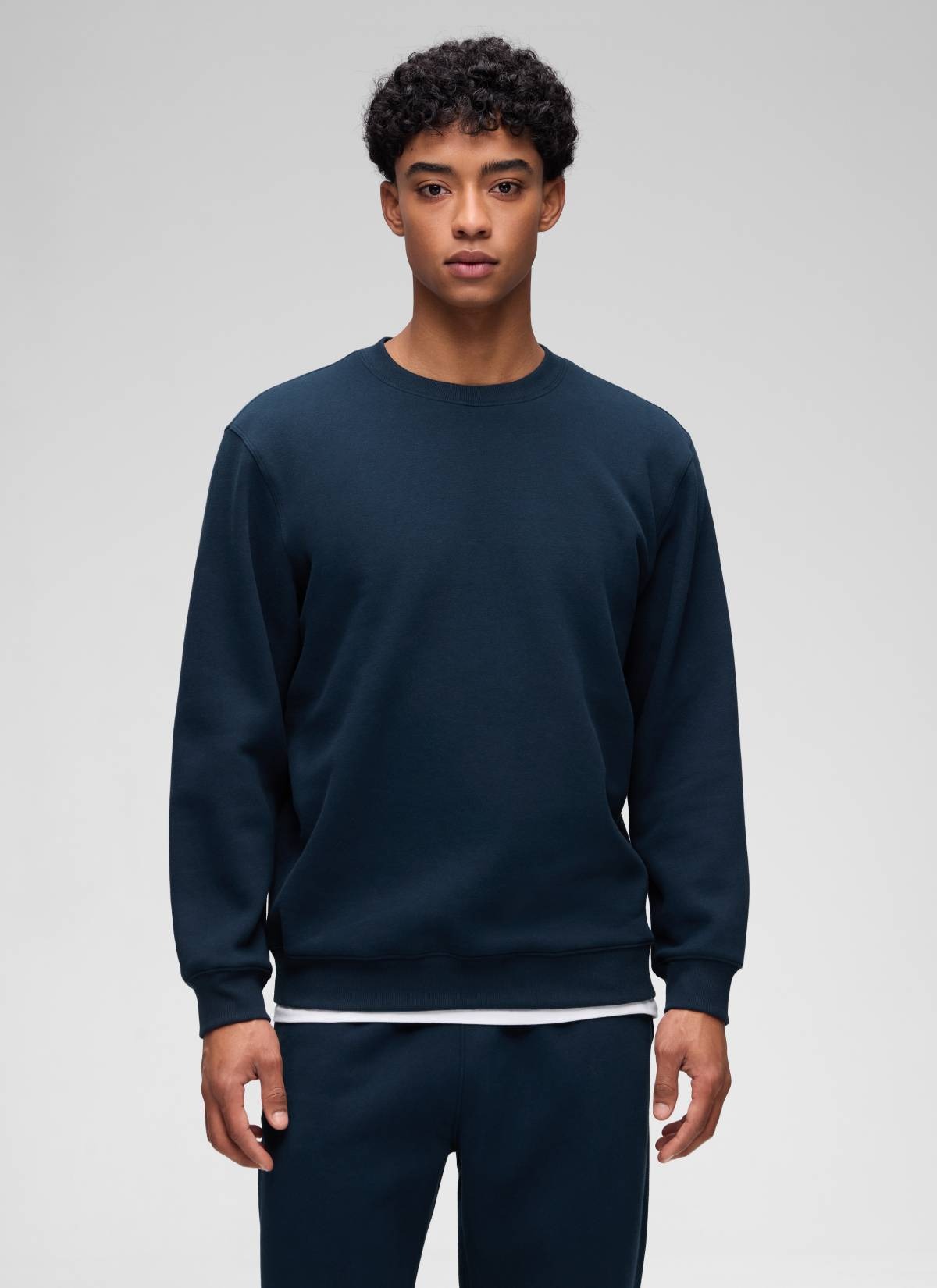 Fleece Lined Pullover Sweatshirt