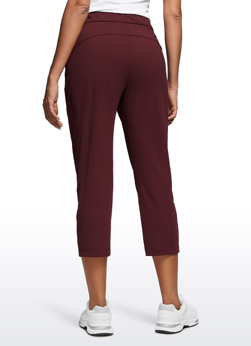 Stretch Cropped Pocket Pant 23''