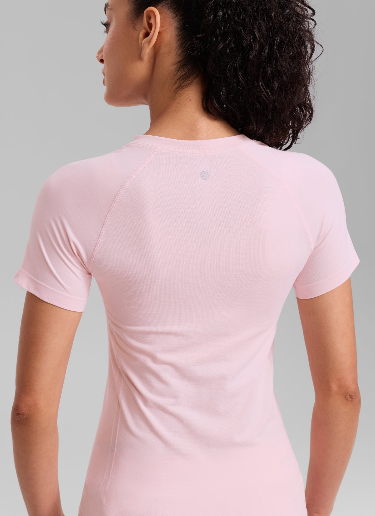 Seamless Hip Length Short Sleeve