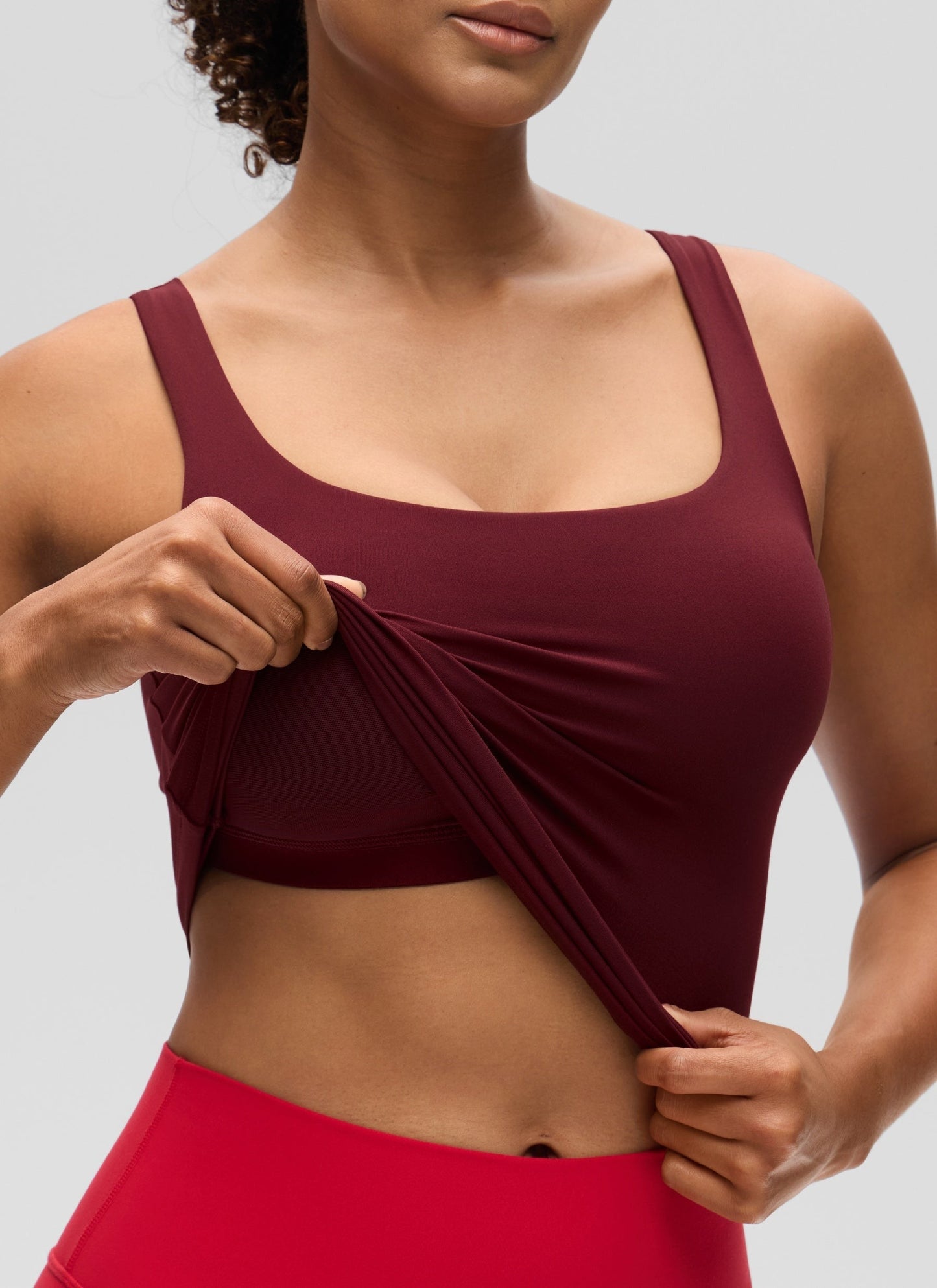 Butterluxe U Neck Built in Bra Tank