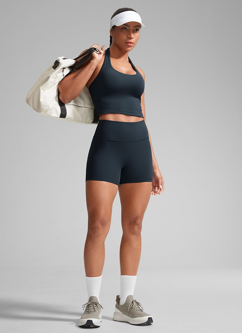 SecretsculptTM No Front Seam Shorts 4''