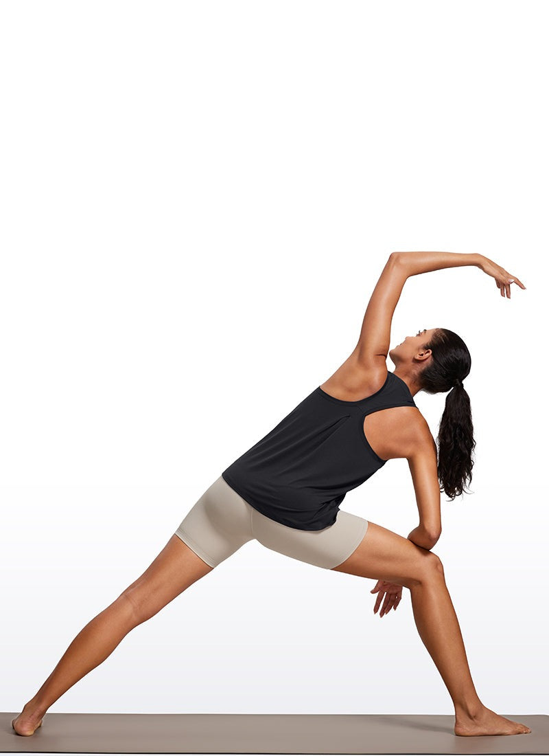 Racerback Casual Sleeveless Tank