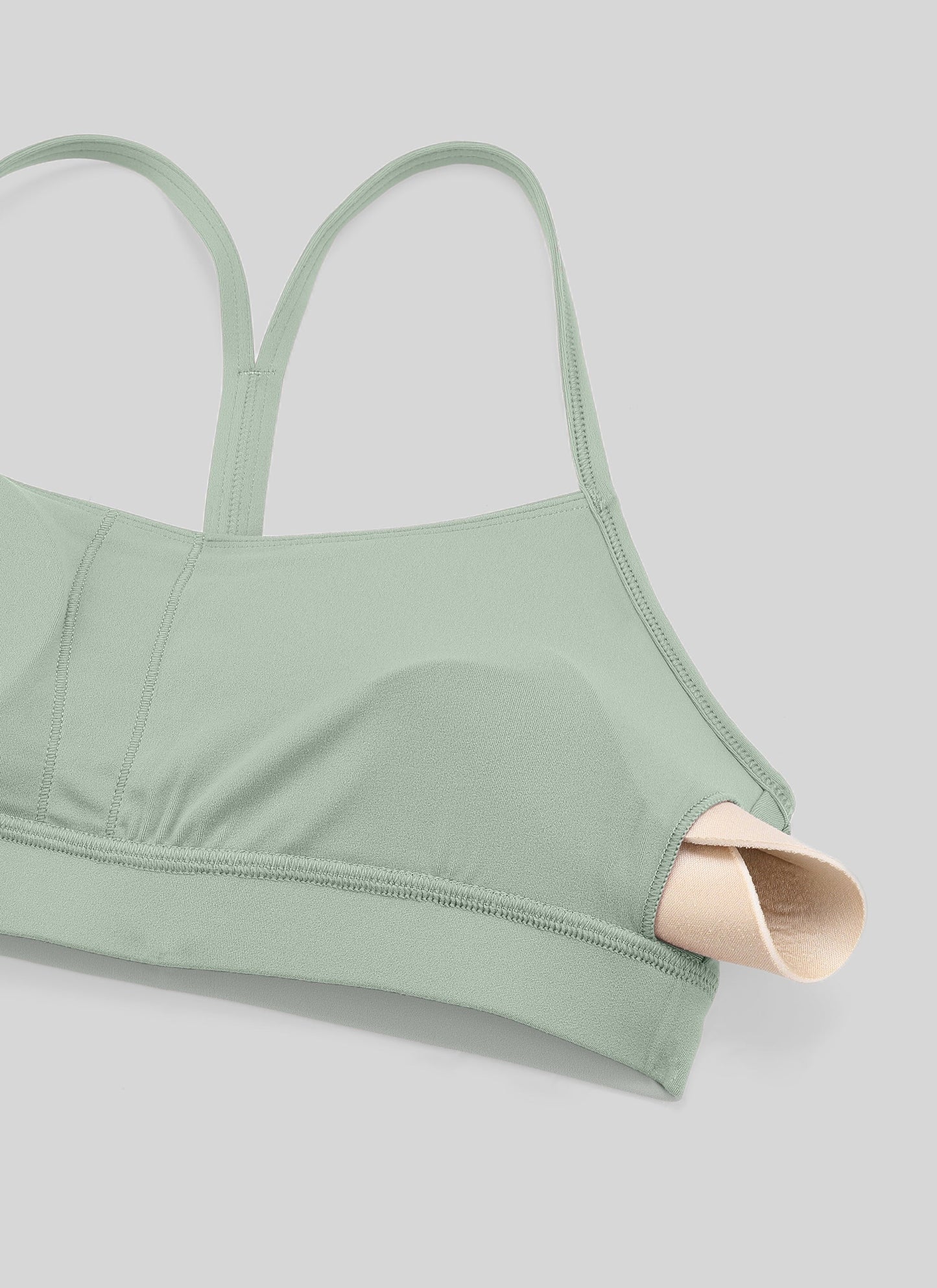Butterluxe Y Back Spaghetti Thin Strap Bra