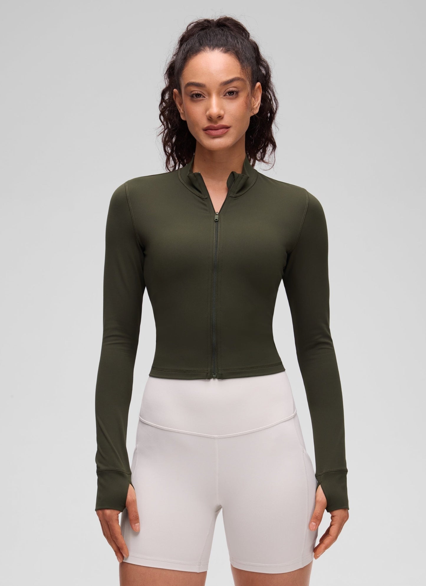 Butterluxe ThumbHole Cropped Jacket