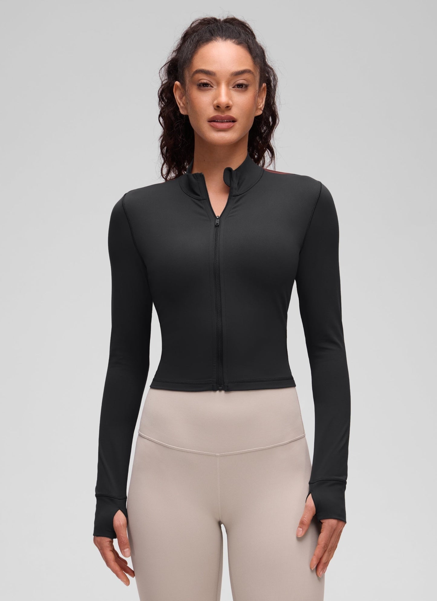 Butterluxe ThumbHole Cropped Jacket