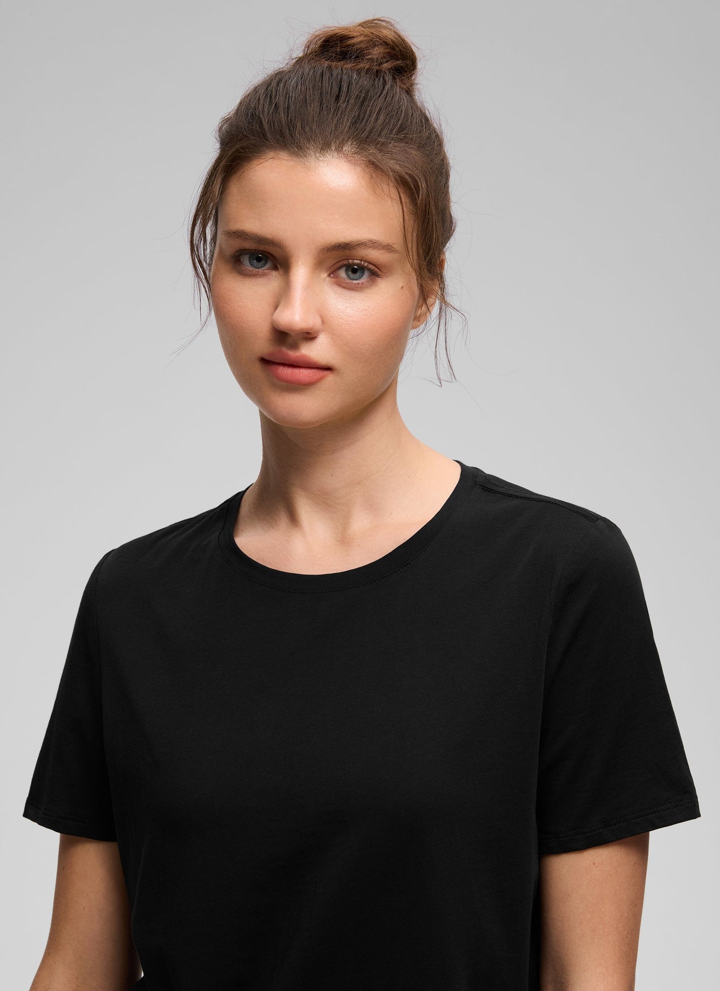Pima Cotton Round Neck Short Sleeve