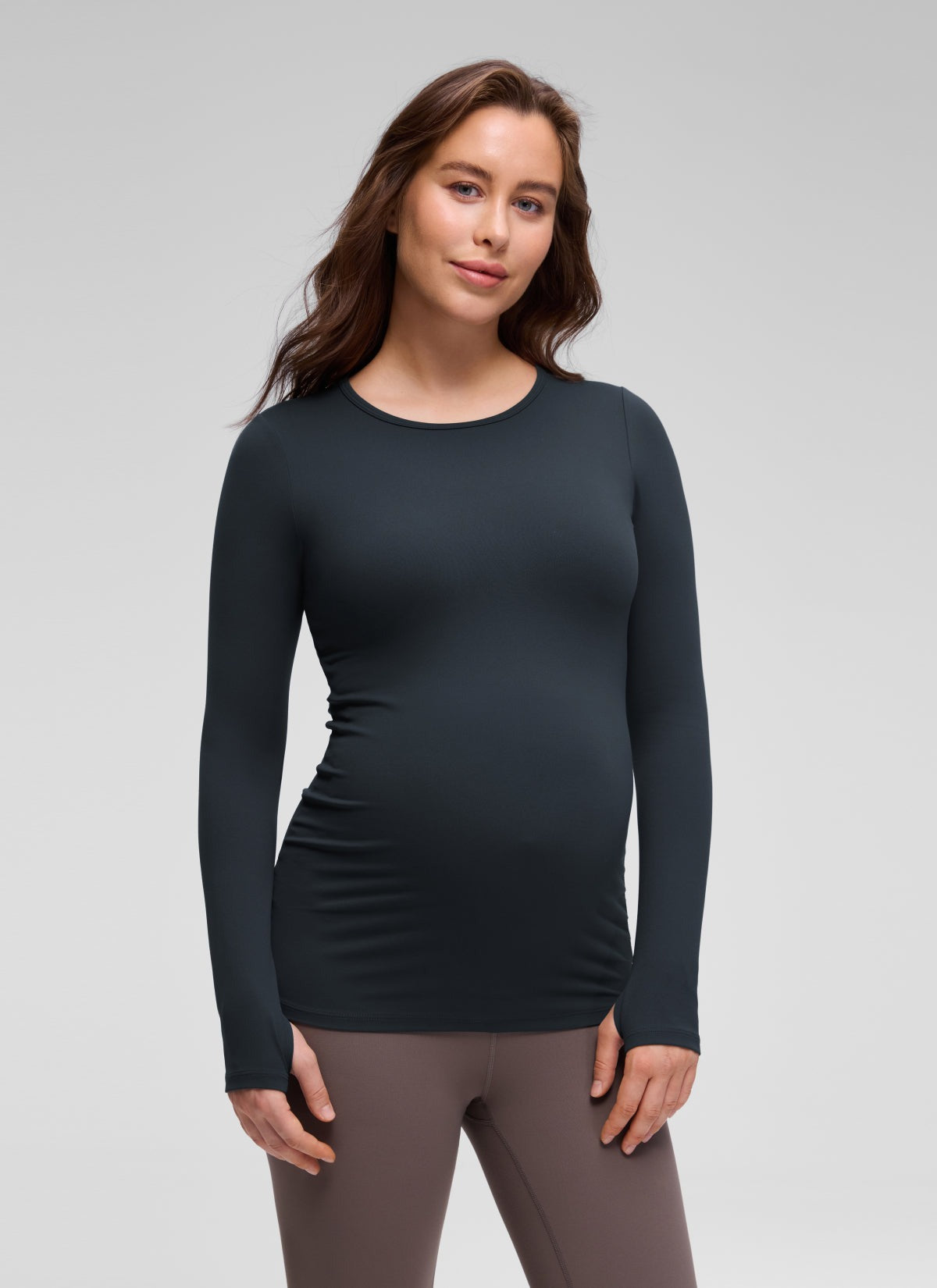 Butterluxe Maternity Crewneck Long Sleeve