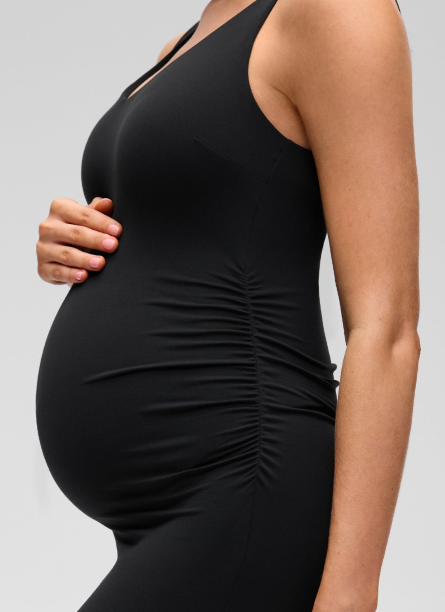 Butterluxe Maternity V Neck Tennis Dress