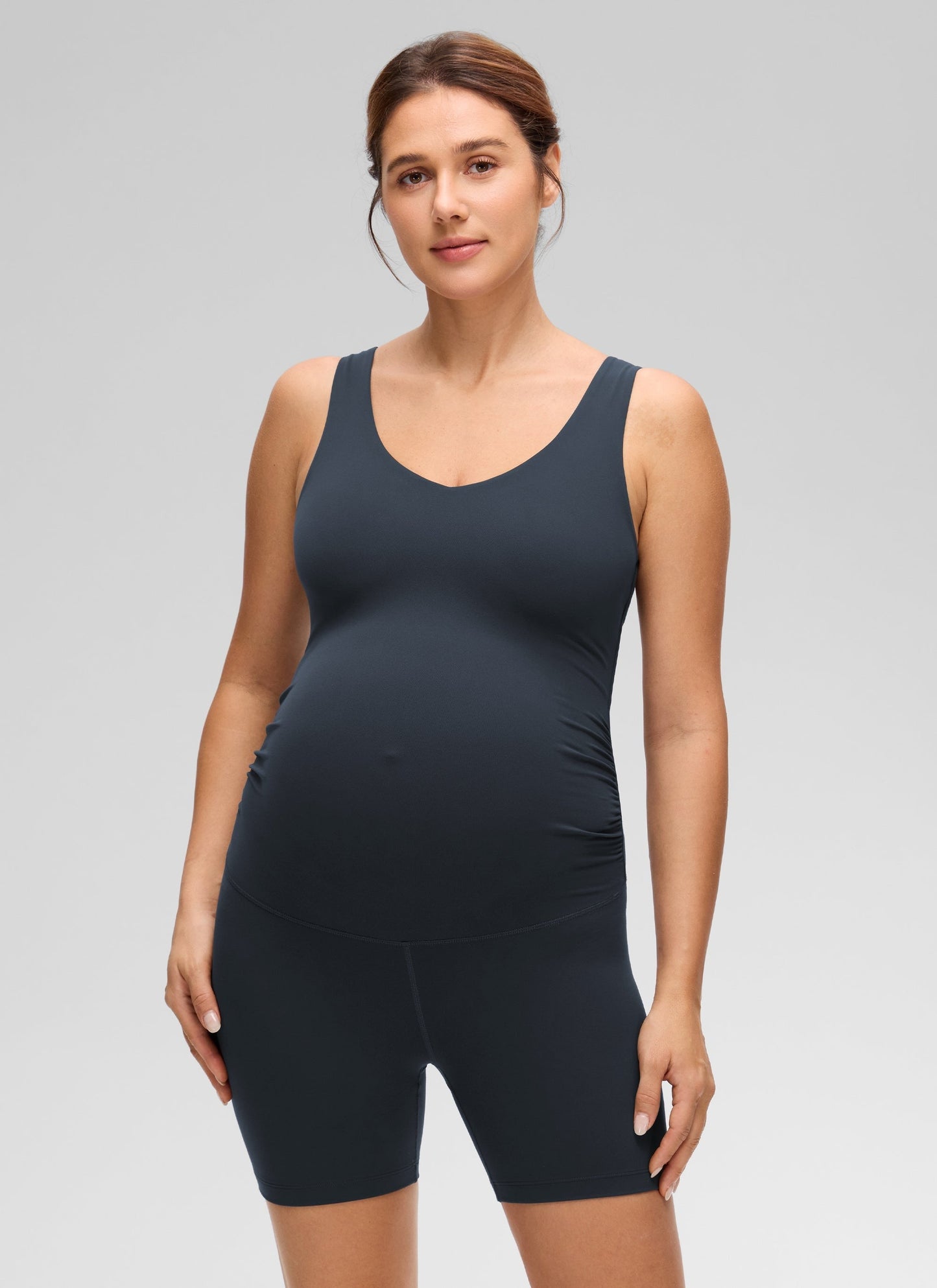 Butterluxe Maternity V Neck Rompers 5''