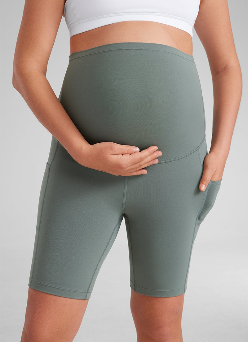 Butterluxe Maternity Pocket Shorts 8''