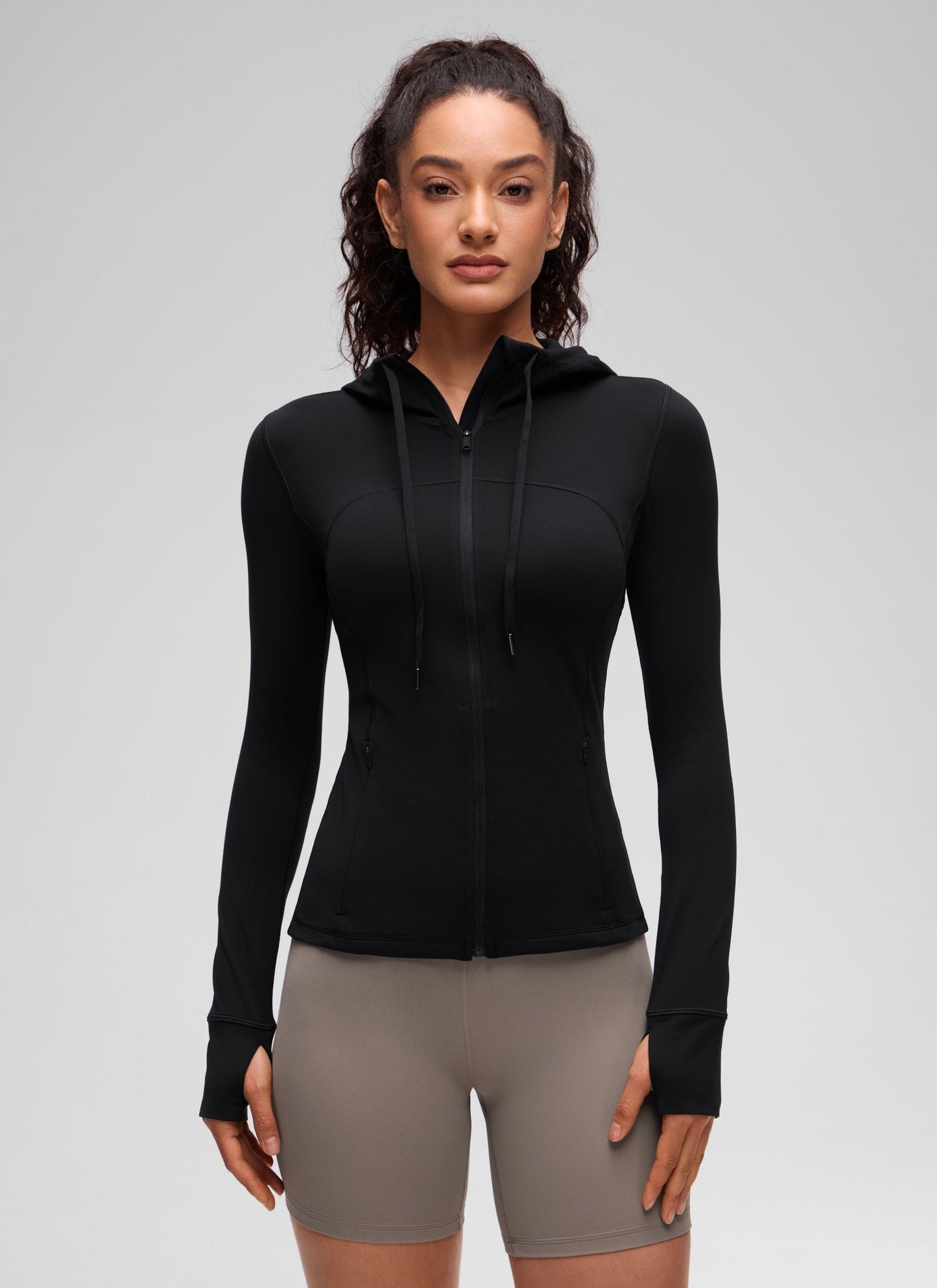 Butterluxe Zip Pocket ThumbHole Hoodie