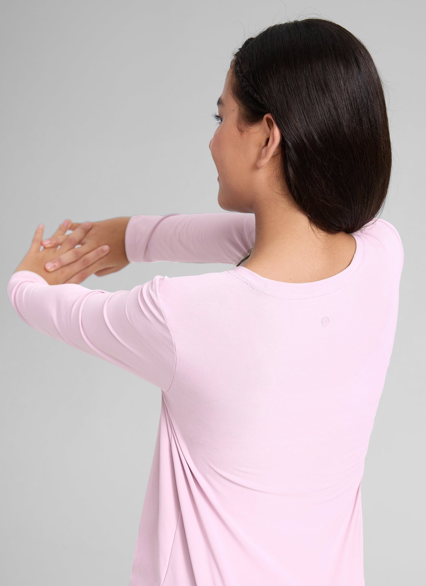 Girls Cloudweight Side Slit Long Sleeve