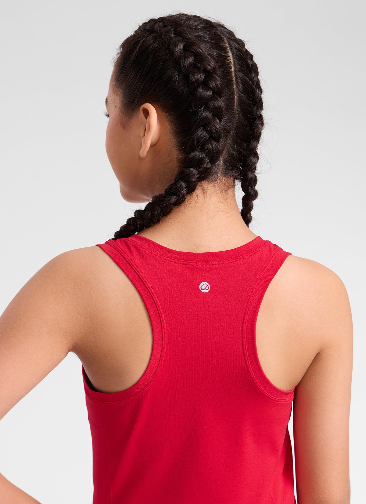 Girls Seamless Waist Length Tank