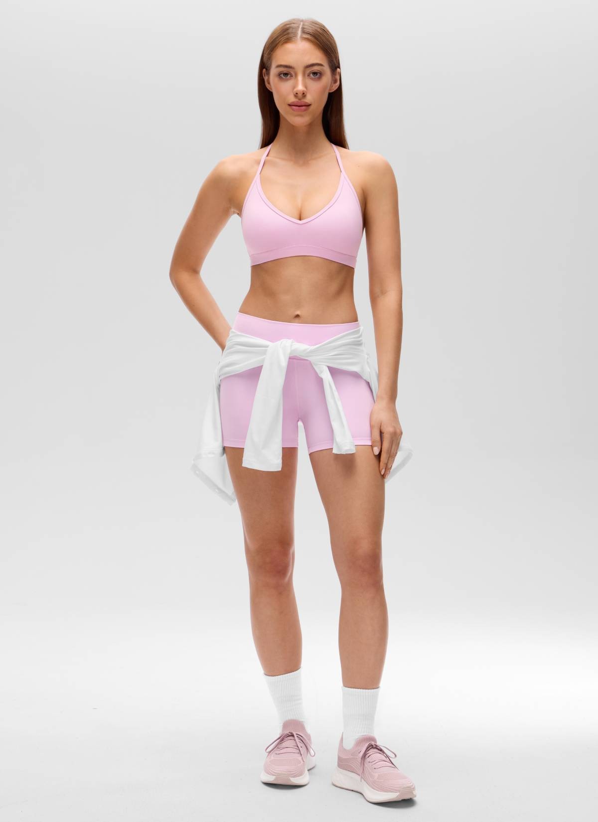Butterluxe Soft Double Lined T Back Sports Bra