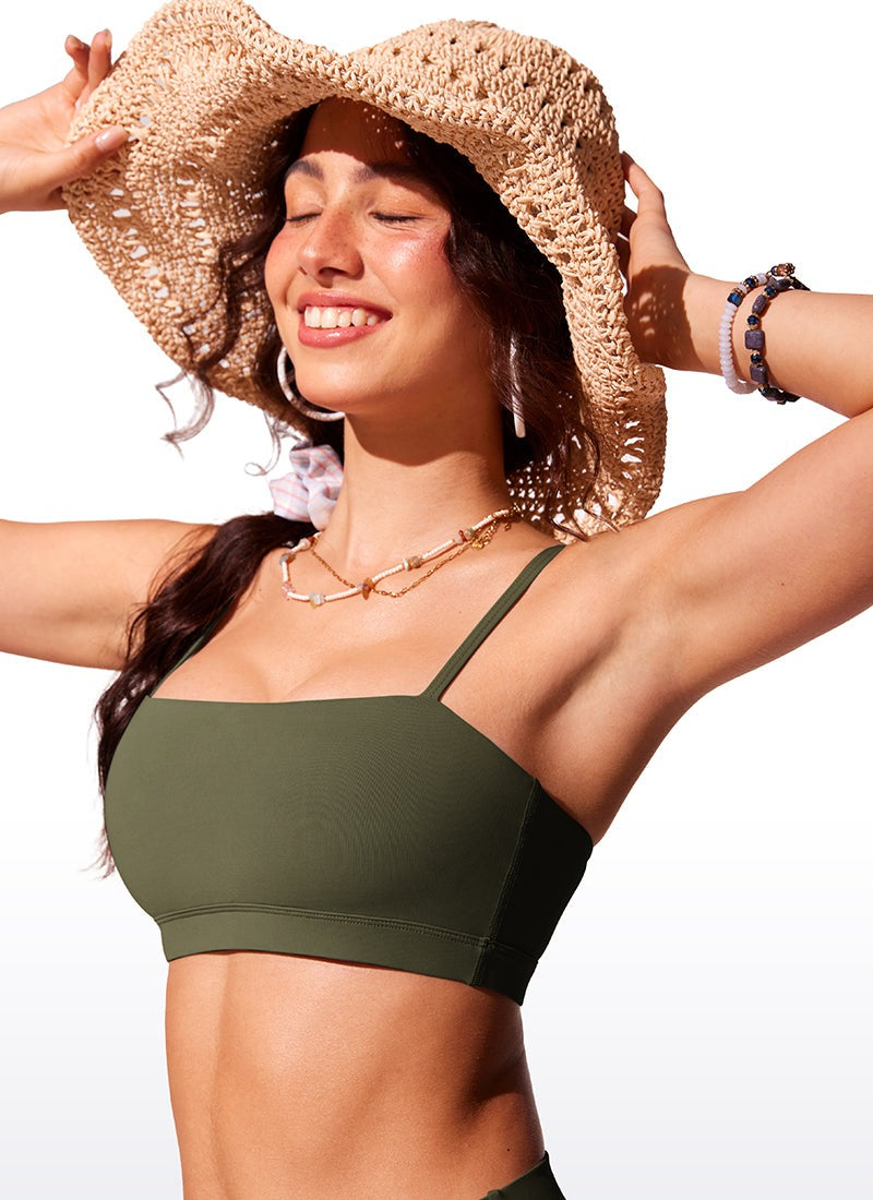 Adjustable Strap Padded Bikini Top