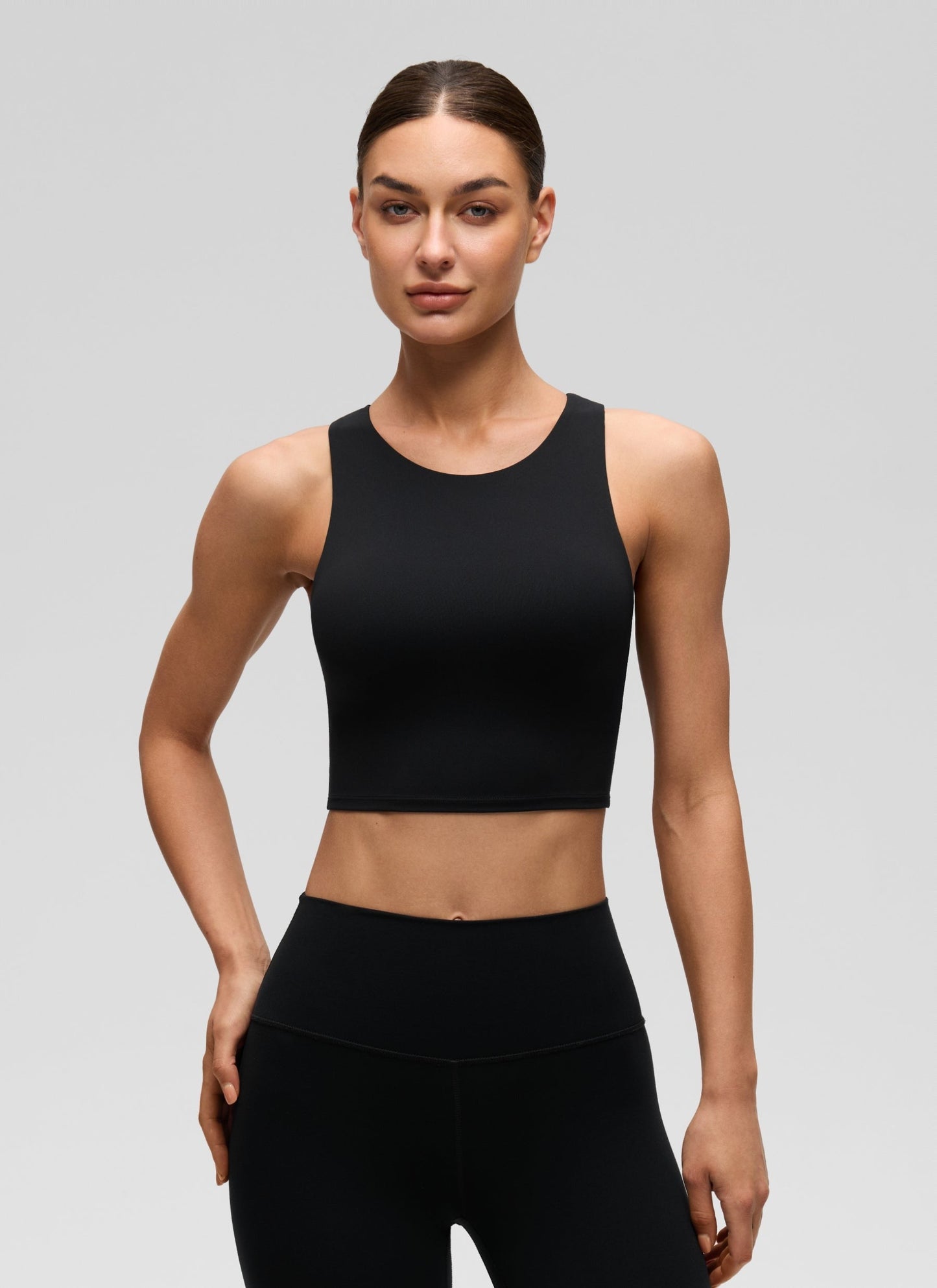 Butterluxe High Neck Built in Bra Tank