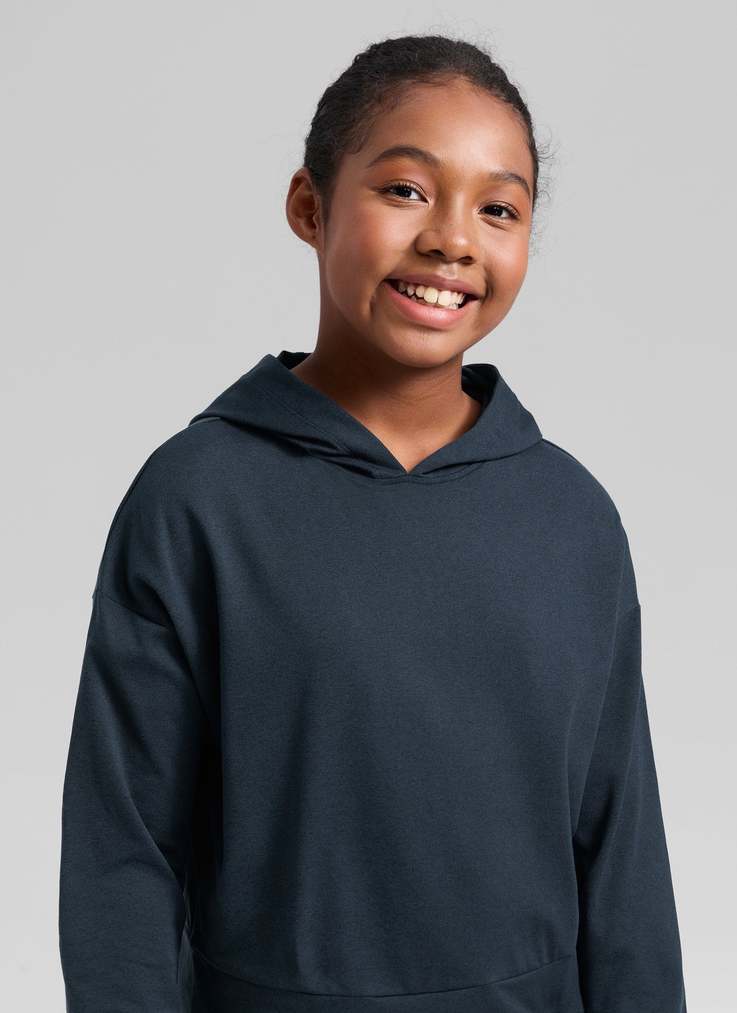 Girls Cloud Jersey Pullover Hoodie