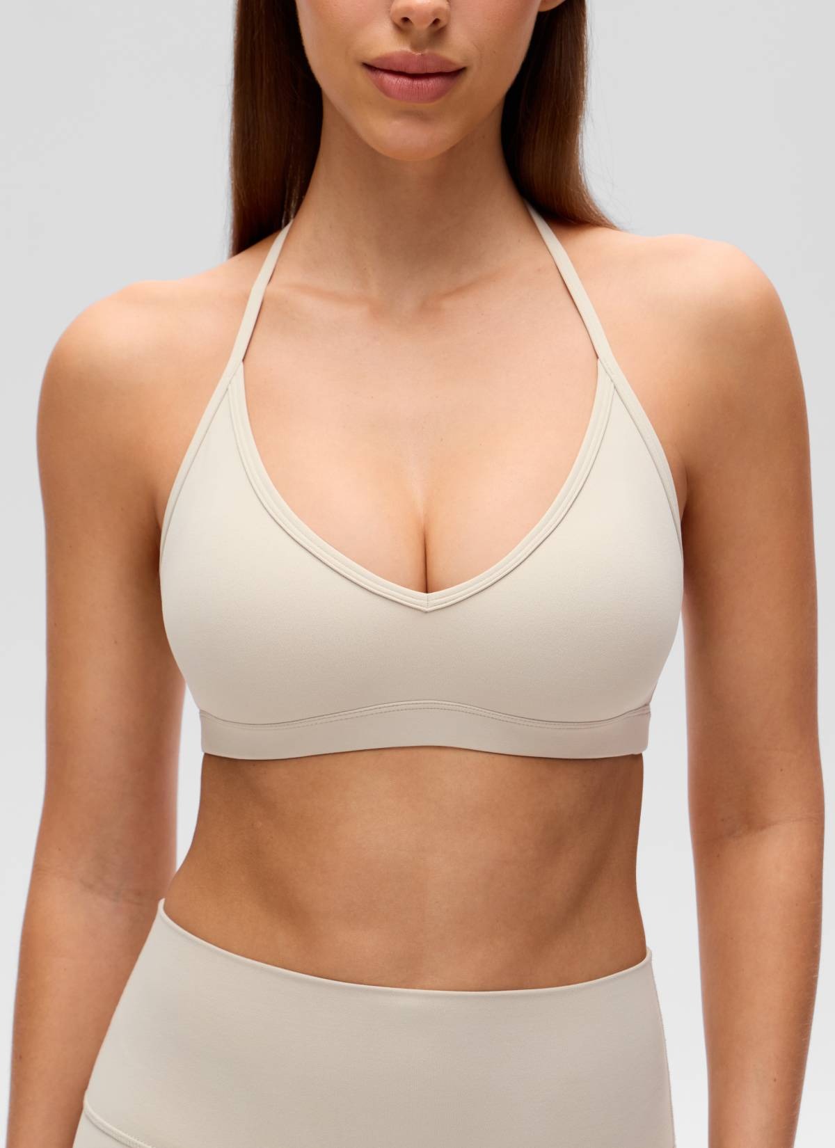 Butterluxe Soft Double Lined T Back Sports Bra