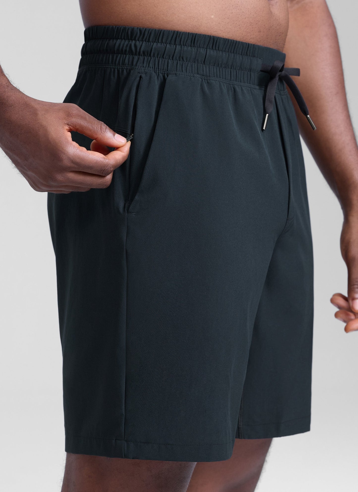 Feathery-Fit Linerless Athletic Shorts 9''