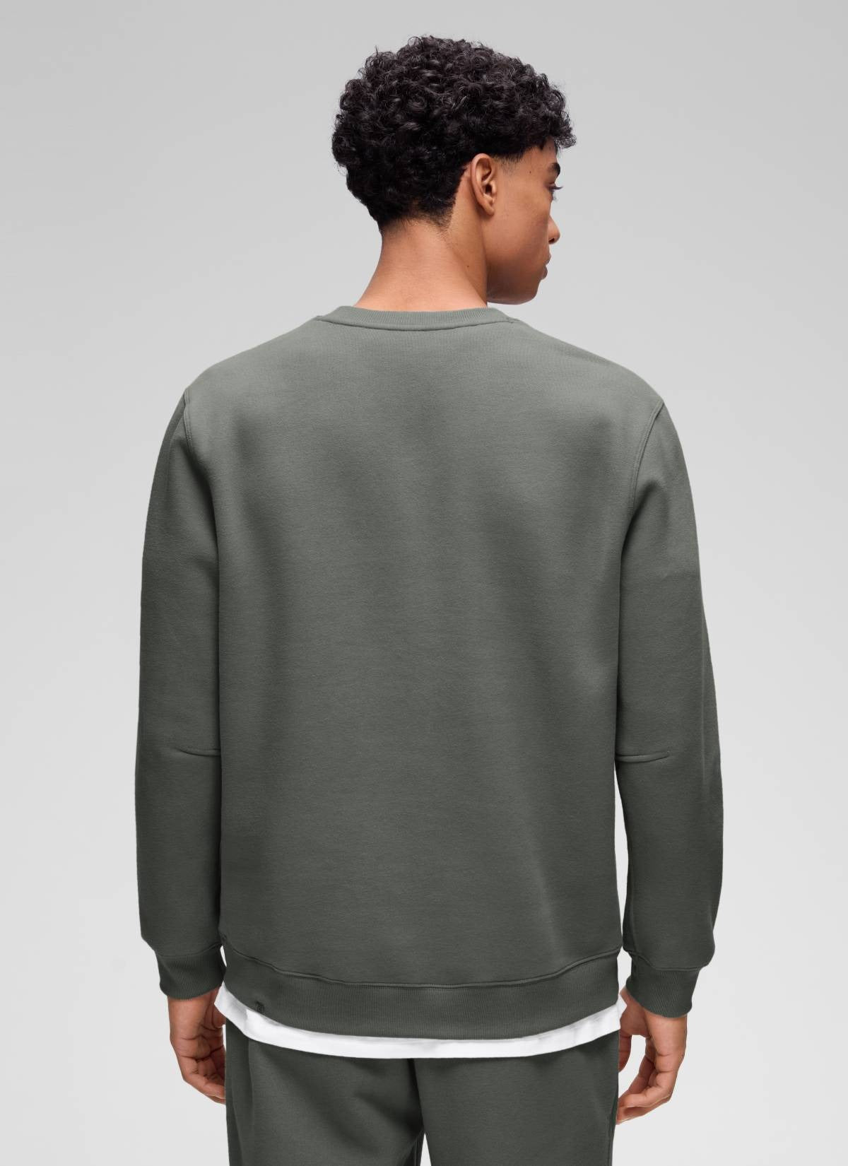 Fleece Lined Pullover Sweatshirt