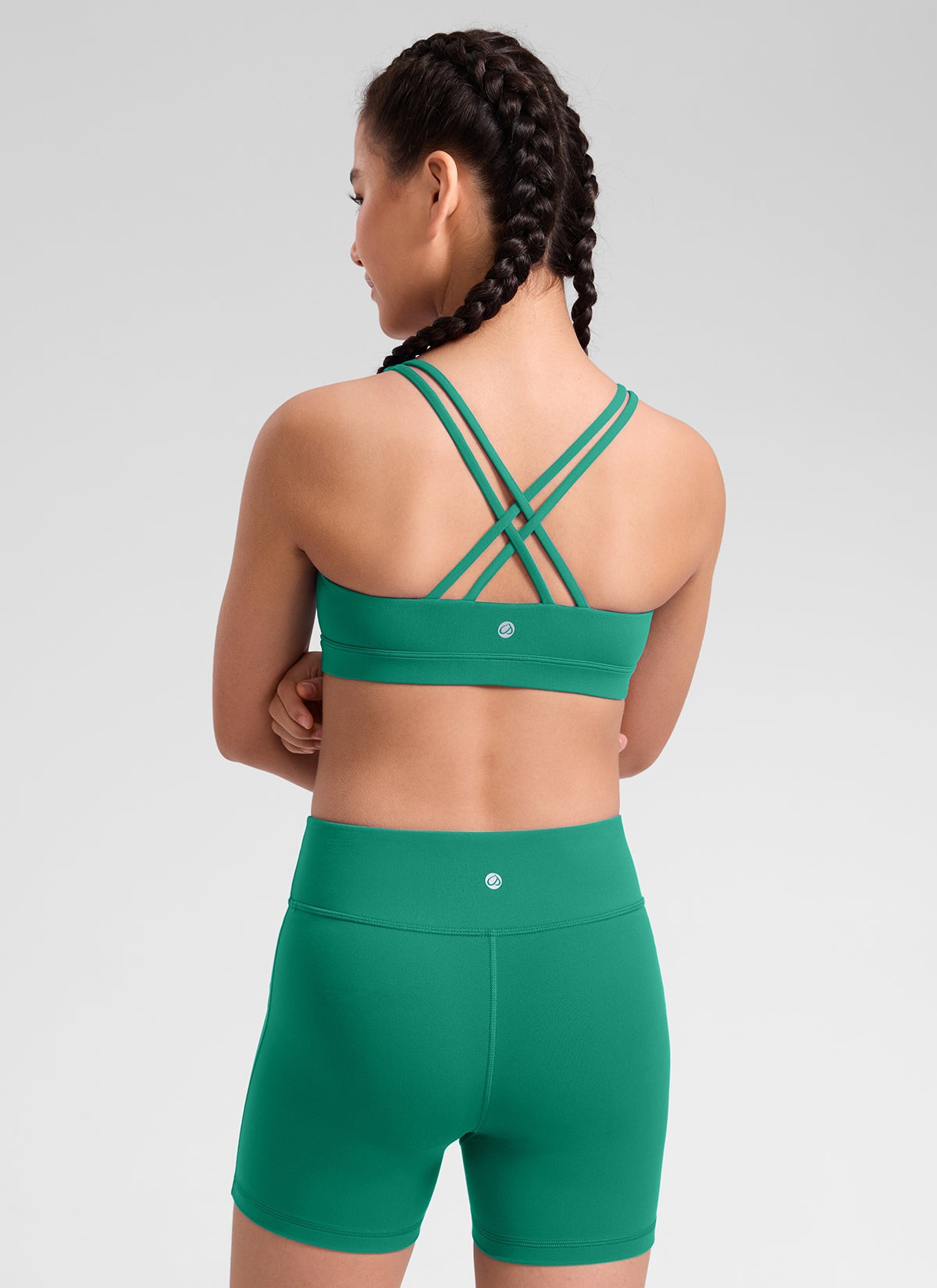 Butterluxe Girls Sport Bra Strappy Back