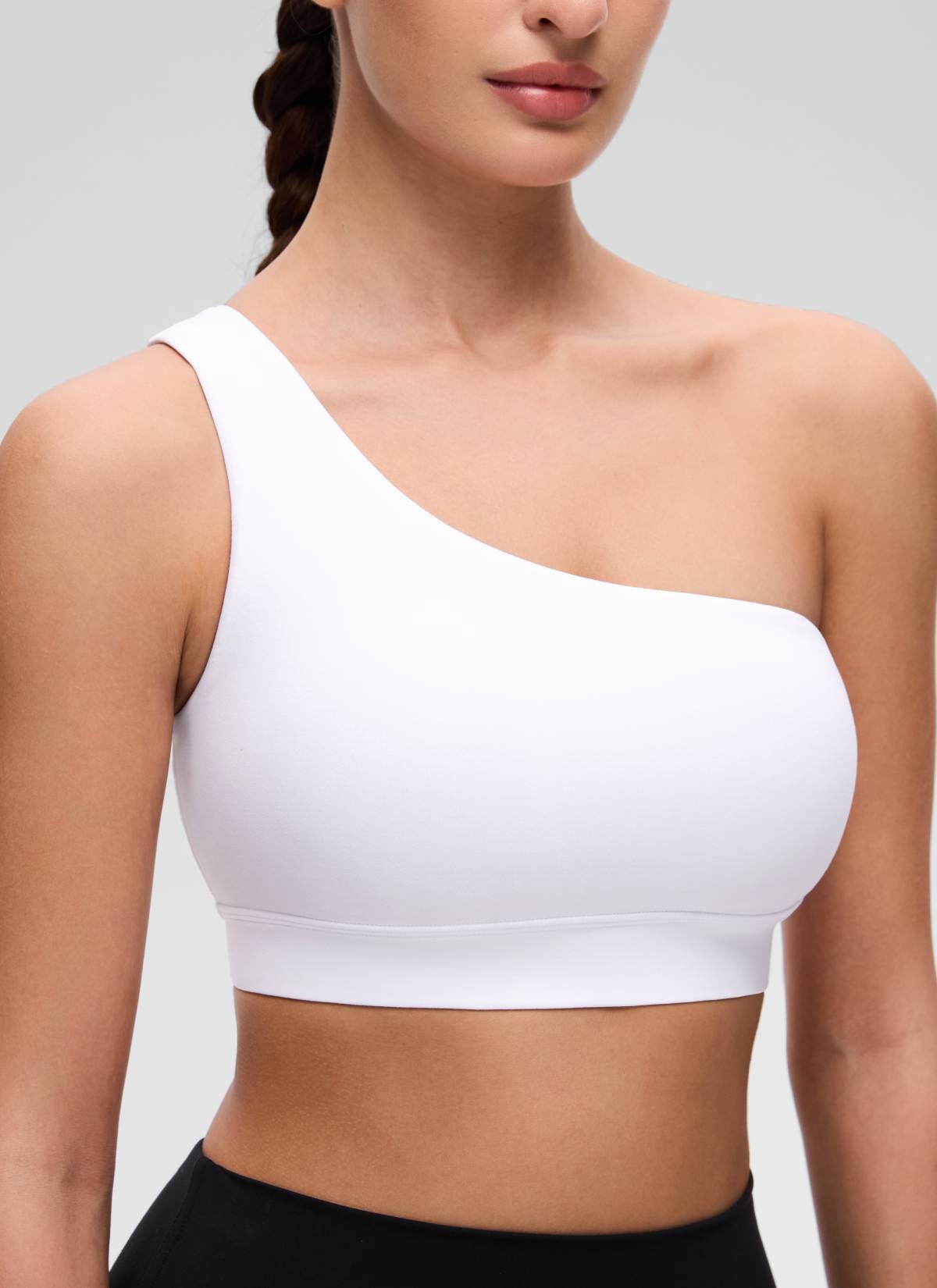 Butterluxe One Shoulder Sports Bra