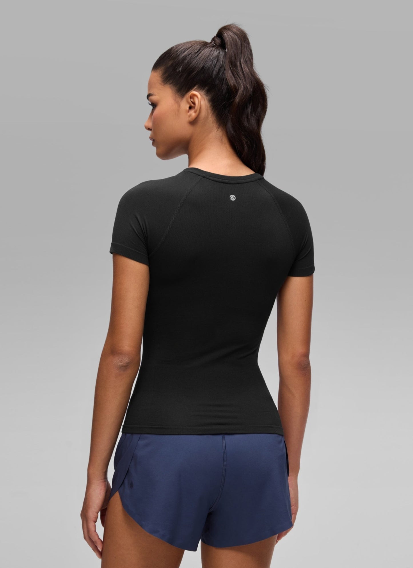 Seamless Crewneck Workout Short Sleeve