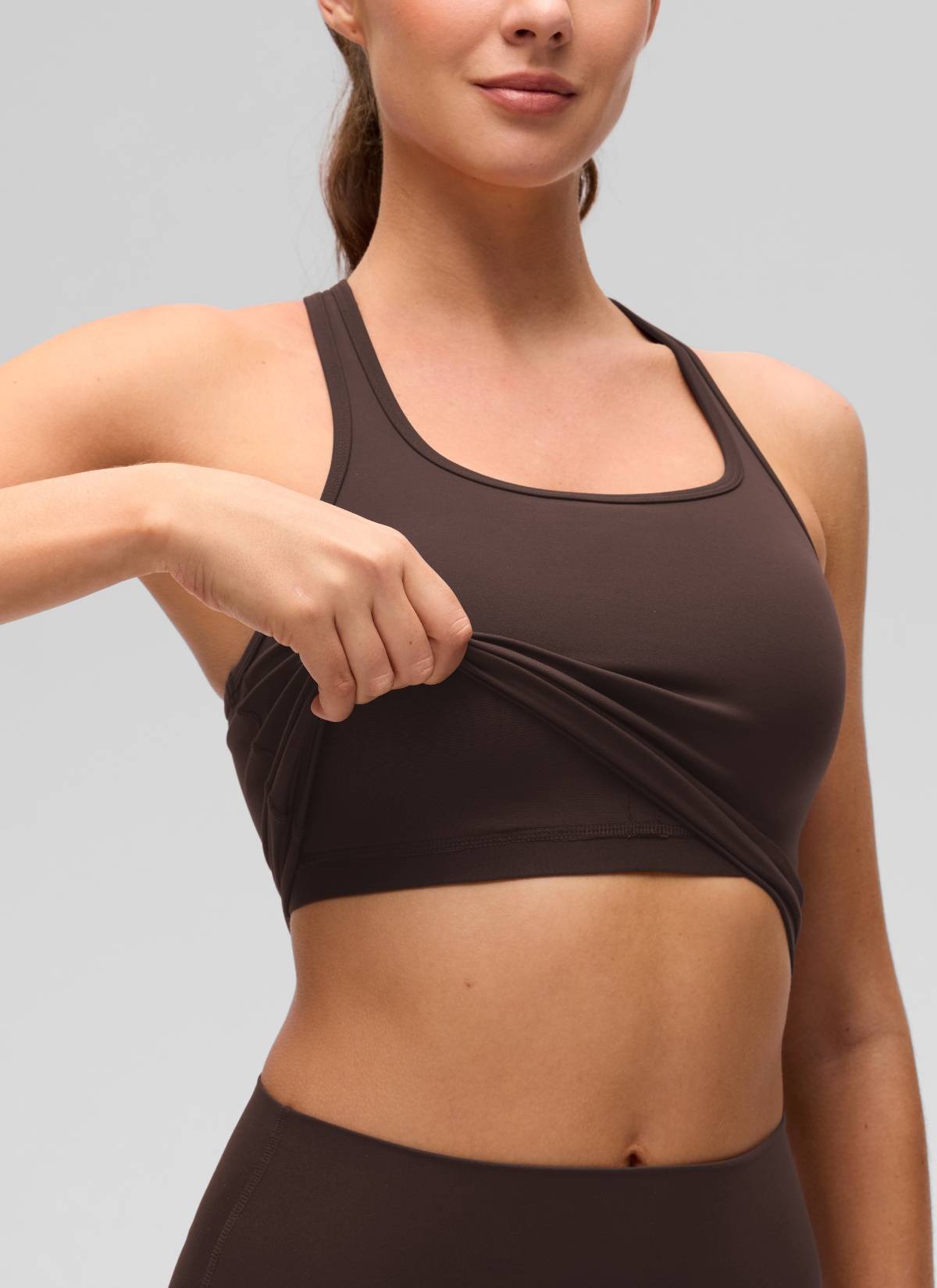 Butterluxe Racerback Built in Bra Tank