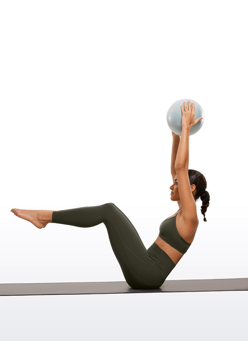 INNOPHRA Workout Leggings with Pockets Shapewear 25 Inches