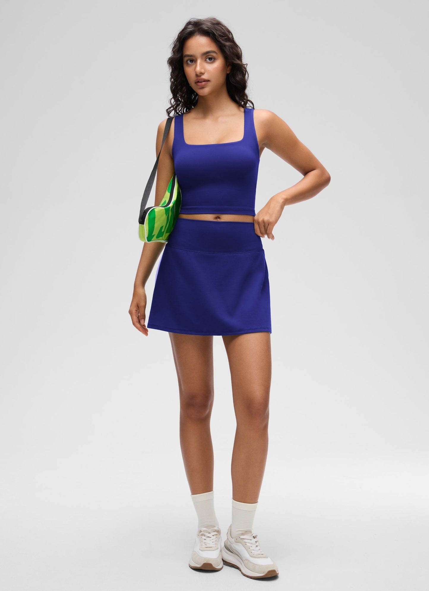 Butterluxe Square Neck Built in Bra Tank