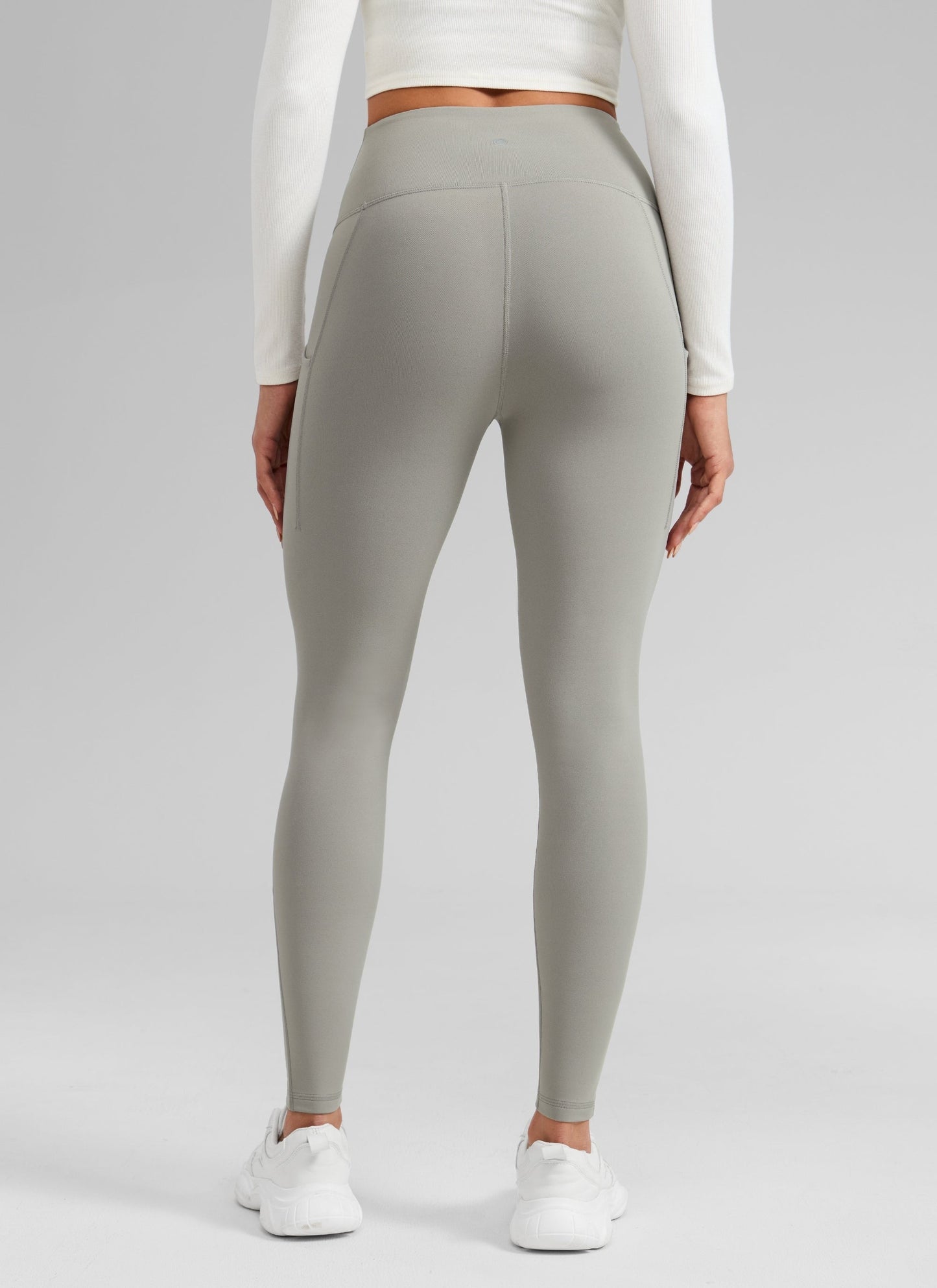 Water Resistant Fleece Lined Pocket Legging 28"