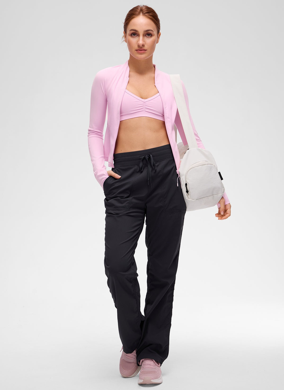 Butterluxe V Neck Waist Length Jacket