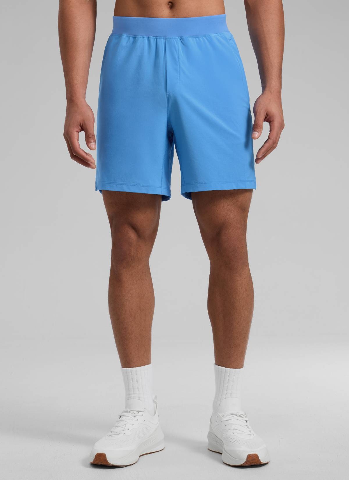 Feathery-Fit Soft Linerless Split Shorts 7"
