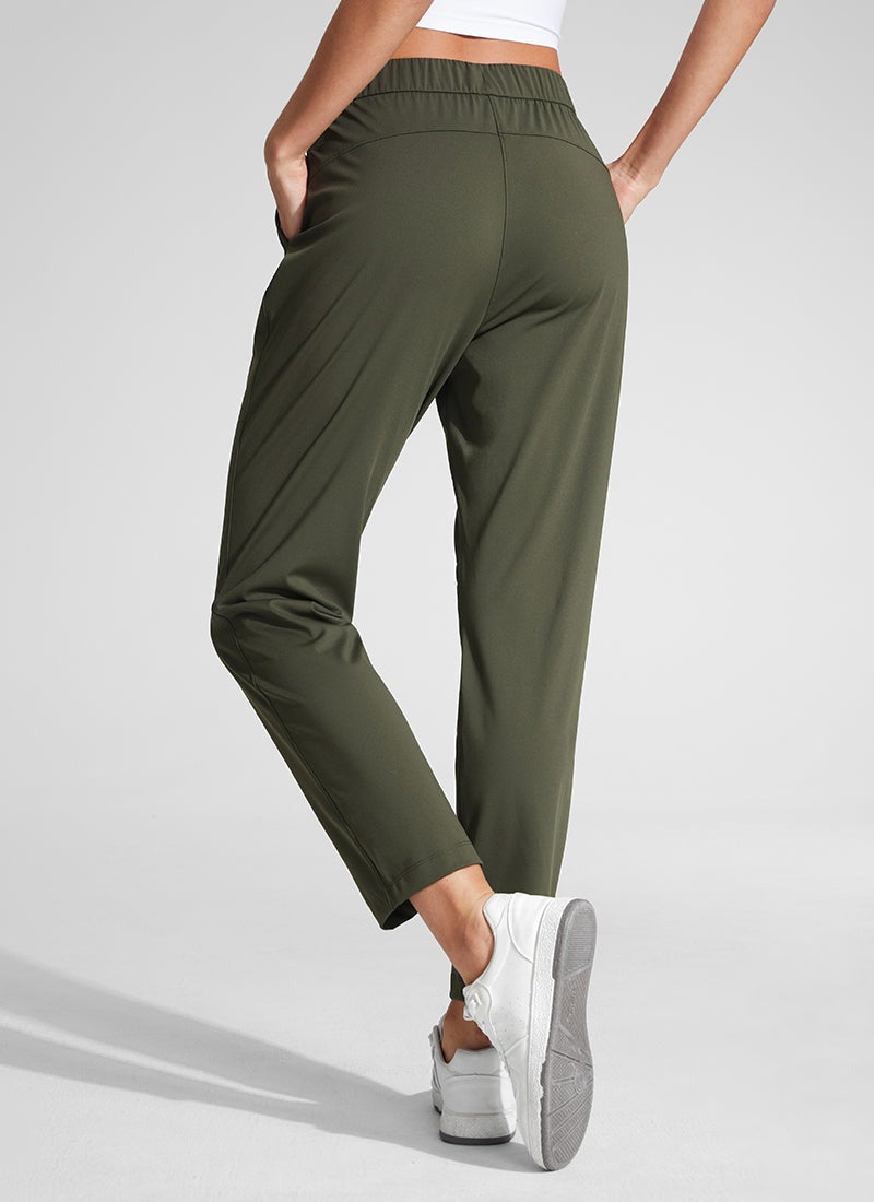 Stretch Drawstring 7/8 Pocket Pant 27''