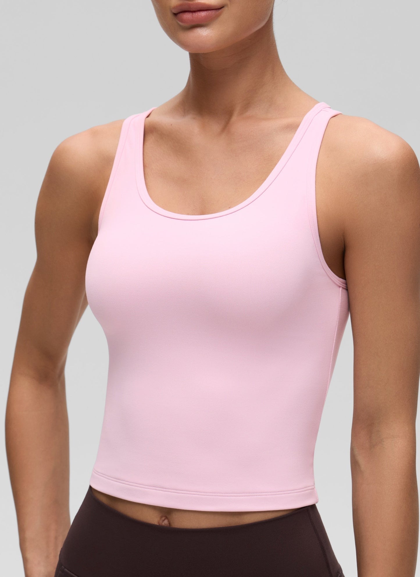 Butterluxe Double Lined Scoop Neck Tank