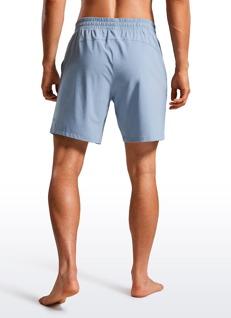 Feathery-Fit Pocket Swim Trunk 7''
