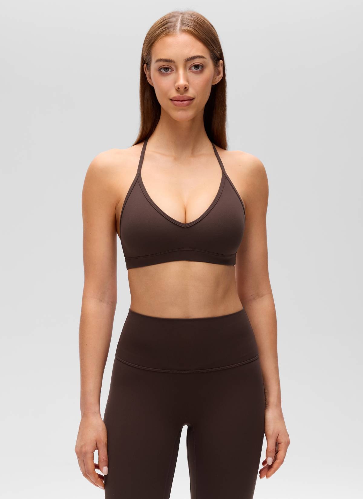 Butterluxe Soft Double Lined T Back Sports Bra
